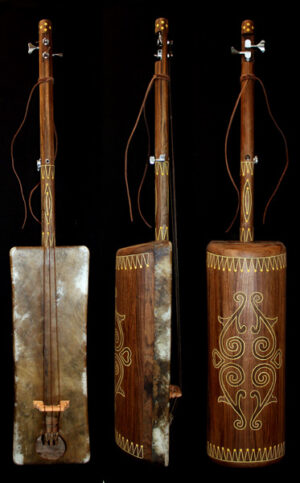 Guembri Large No: 19.60/122 Natural Walnut Concert Instrument